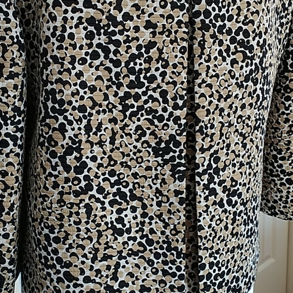 Liz Claiborne printed Blazer Jacket Sz 8 - Picture 5 of 10